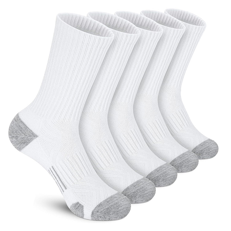 Athletic Sock Cushion - 5 çift erkek atletik çorap spor